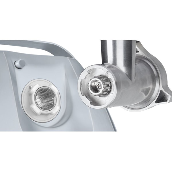 Masina de tocat carne BOSCH ProPower MFW45020, 2.7kg/min, 1600W, accesoriu carnati/kebbe, alb-gri