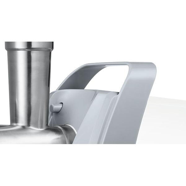 Masina de tocat carne BOSCH ProPower MFW45020, 2.7kg/min, 1600W, accesoriu carnati/kebbe, alb-gri