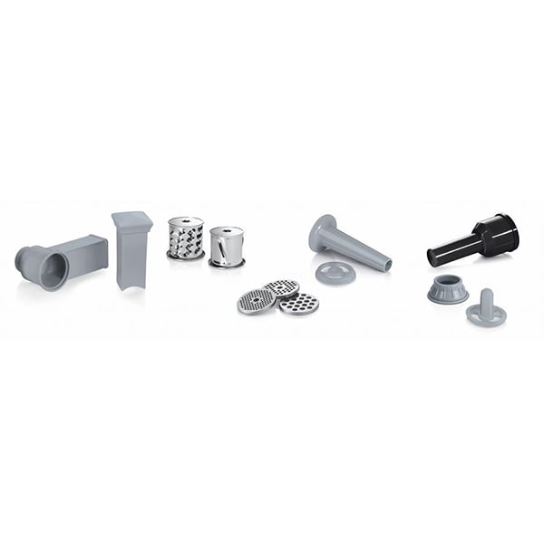 Masina de tocat carne BOSCH ProPower MFW67440, 3.5kg/min, 2000W, accesoriu carnati/feliere/razuire/kebbe, negru