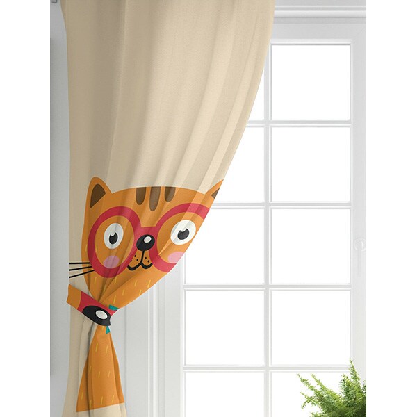 Draperie Mila Home Cat, rejansa, 140 x 260 cm, semiopac, multicolor