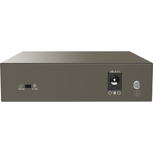 Switch TENDA TEG1105P-4-63W, 5 porturi Gigabit, 4 porturi PoE, argintiu