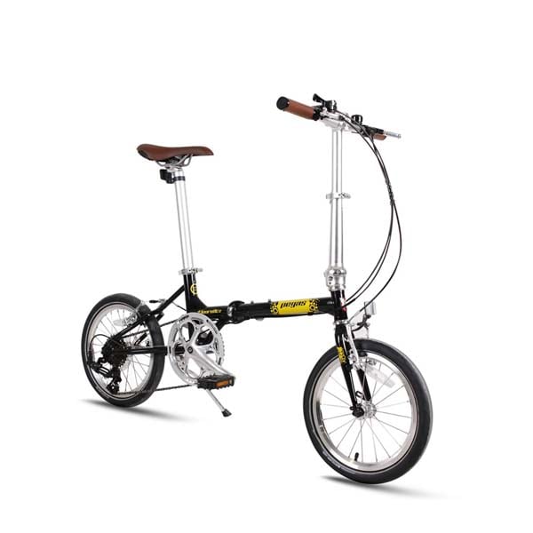 Bicicleta Pliabila PEGAS Teoretic 7S, Pliabil, Negru Stelar