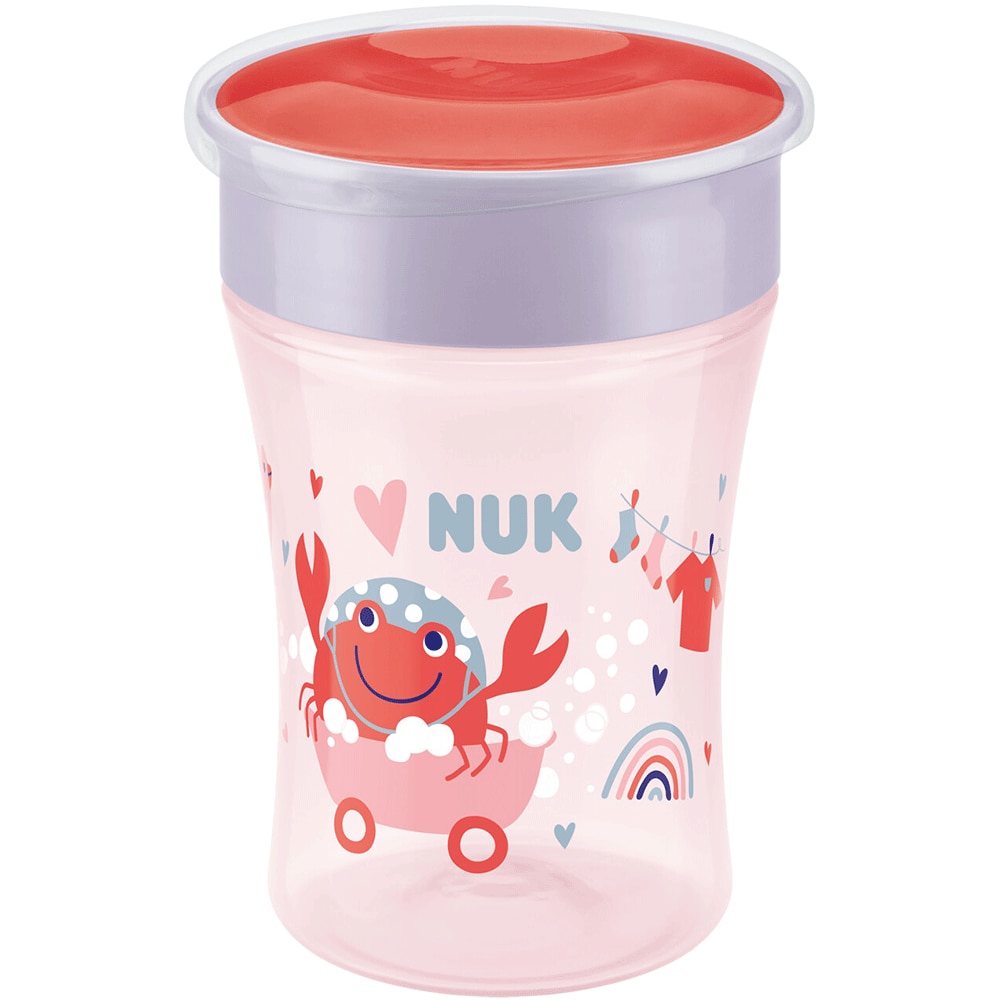 Cana NUK Magic 10255603, 8 luni+, 230ml, roz