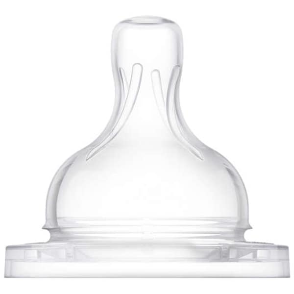 Set tetine PHILIPS AVENT Classic+ SCF633/27, flux mediu, 3 luni +, 2 buc, silicon