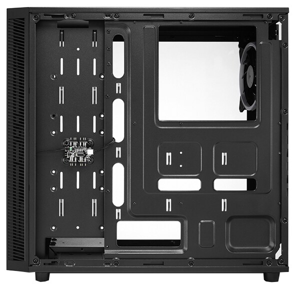 Carcasa PC SHARKOON TG4 RGB, USB 3.0, fara sursa, negru
