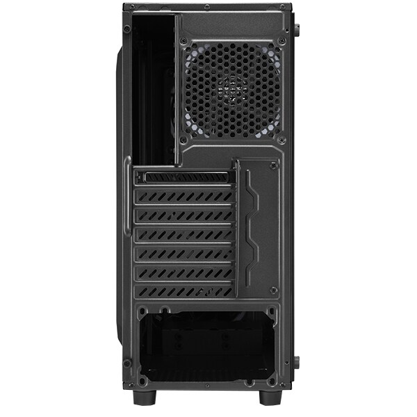 Carcasa PC SHARKOON TG4 RGB, USB 3.0, fara sursa, negru