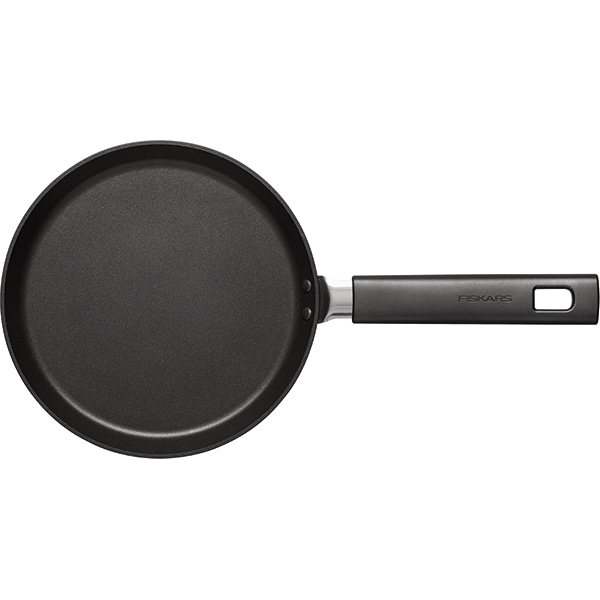 Tigaie pentru clatite FISKARS Hard Face 1052229, 22cm, aluminiu, negru