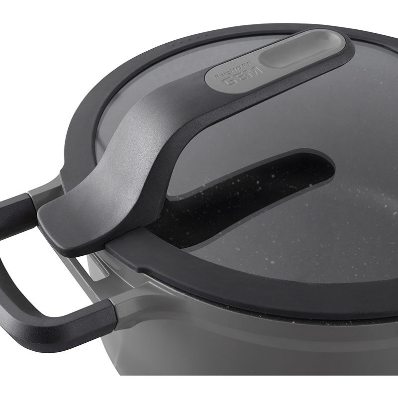 Tigaie BERGHOFF Stay Cool 2307420, 24cm, aluminiu, gri