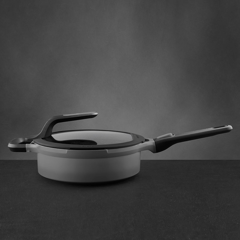 Tigaie BERGHOFF Stay Cool 2307420, 24cm, aluminiu, gri