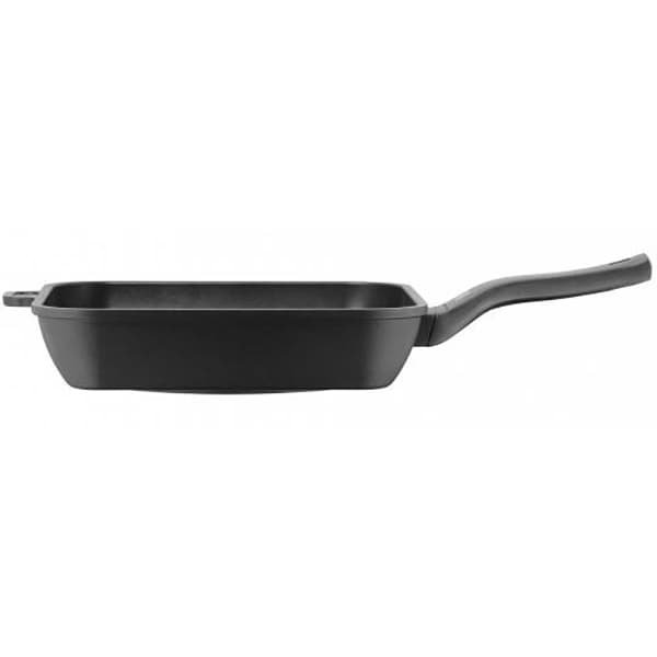 Tigaie Grill WMF PermaDur Premium, 28x28cm, otel, gri