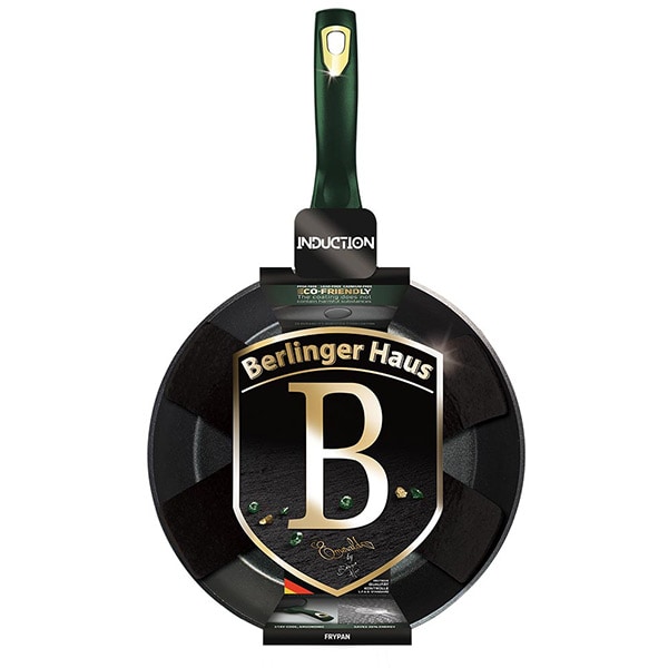 Tigaie BERLINGER HAUS Emerald BH/6047, 24cm, aluminiu, verde