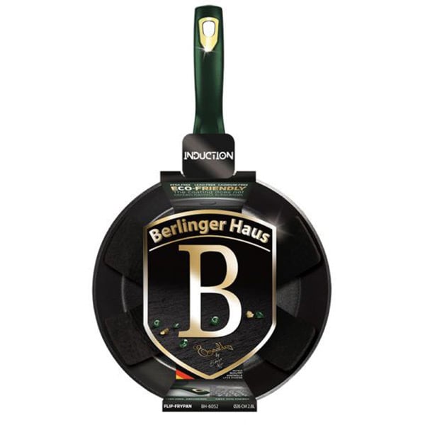 Tigaie BERLINGER HAUS Emerald BH/6052, 26cm, aluminiu, verde