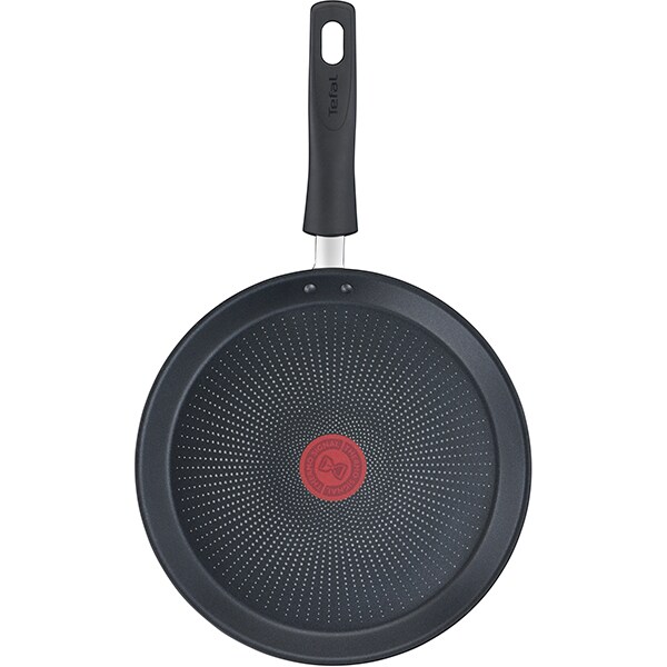 Tigaie clatite TEFAL So Chef G2673872, 25cm, aluminiu, Thermo Signal, negru
