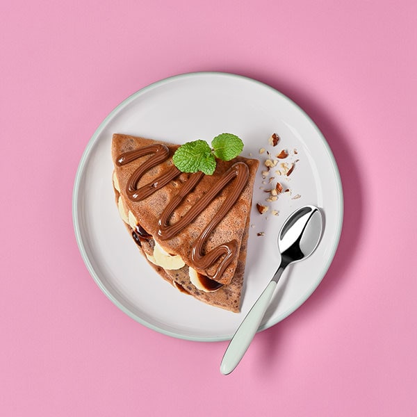 Tigaie clatite TEFAL Daily Chef G2733872, 25cm, aluminiu, Thermo Signal, rosu