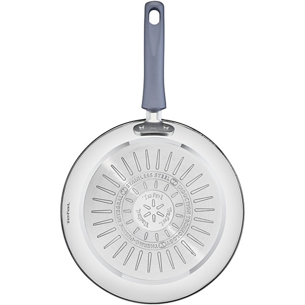 Tigaie TEFAL Grill Daily Cook G7314055, 26cm, otel, argintiu