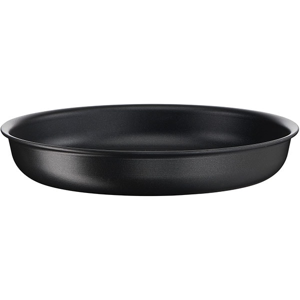 Set vase TEFAL Ingenio Unlimited L7638942, 3 piese, 24-28cm, aluminiu, negru