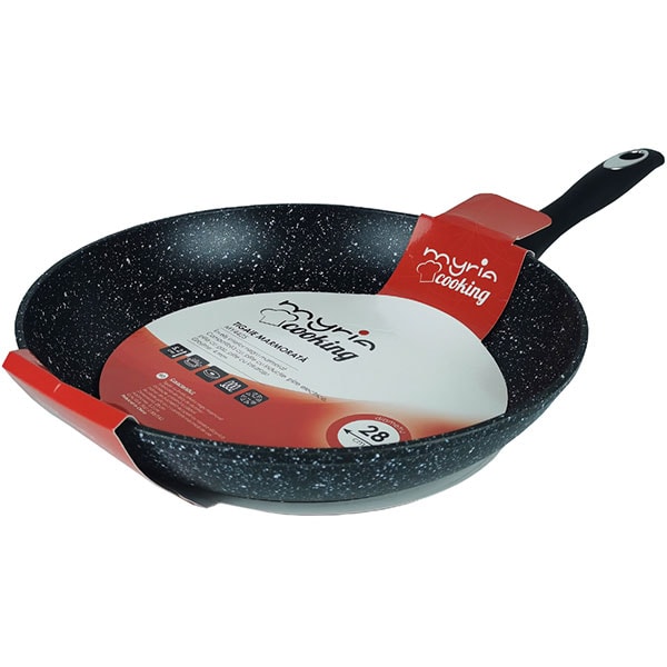Tigaie MYRIA MY4425, 28cm, aluminiu, negru