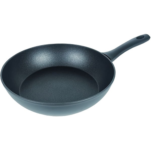 Tigaie Wok MYRIA MY4440, 28cm, aliaj aluminiu, negru