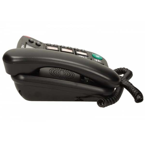 Telefon fix cu fir MAXCOM KXT480, DECT, negru