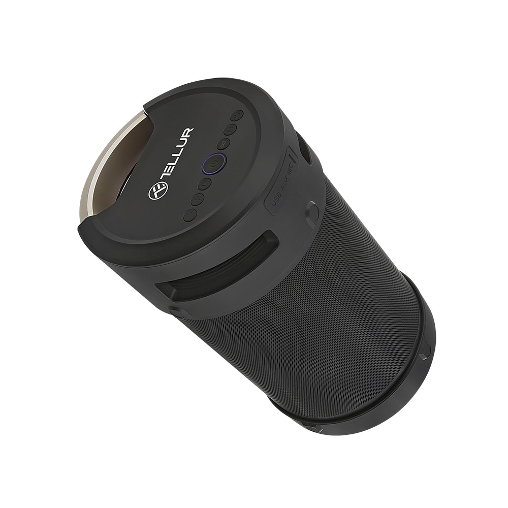 Boxa portabila TELLUR Rapture, 70W, Bluetooth, Waterproof, negru