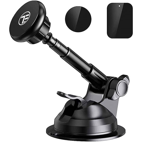 Suport universal TELLUR MUM TLL171092, magnetic, parbriz/bord/birou, negru