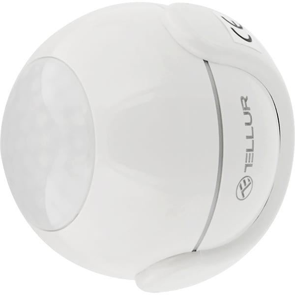 Senzor de miscare TELLUR TLL331121, Wi-Fi, alb