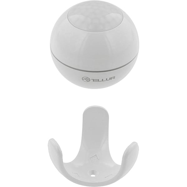Senzor de miscare TELLUR TLL331121, Wi-Fi, alb