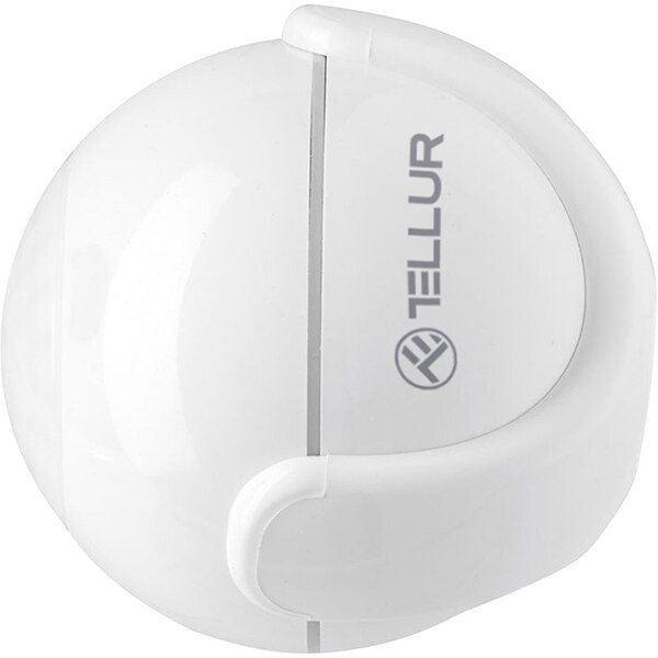 Senzor de miscare TELLUR TLL331121, Wi-Fi, alb