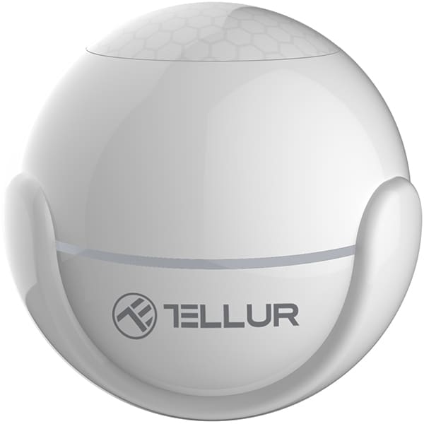 Senzor de miscare TELLUR TLL331121, Wi-Fi, alb