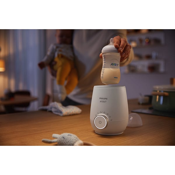 Incalzitor biberoane PHILIPS AVENT SCF358/00, 150ml, alb-gri