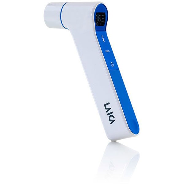 Termometru digital pentru frunte si ureche LAICA TH1004, alb-albastru