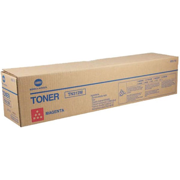Toner original KONICA MINOLTA TN312, magenta