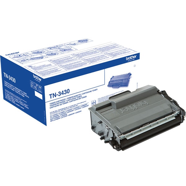 Toner original BROTHER TN-3430, negru