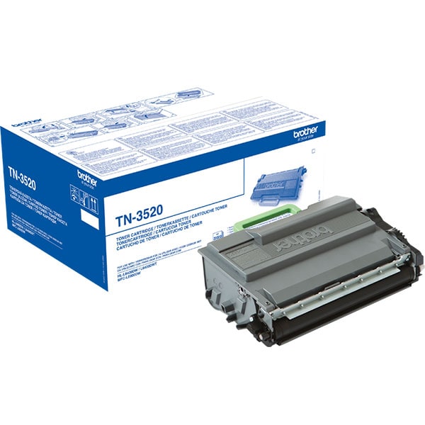 Toner original BROTHER TN-3520, negru