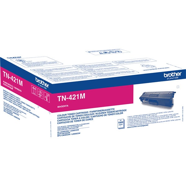 Toner original BROTHER TN-421M, magenta