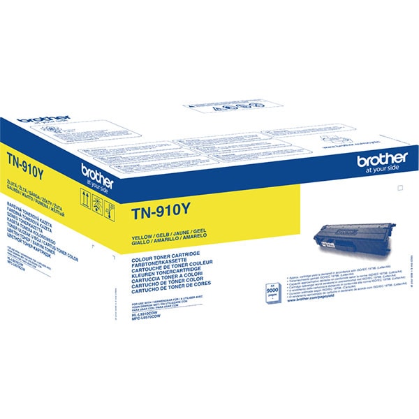 Toner original BROTHER TN-910Y, galben