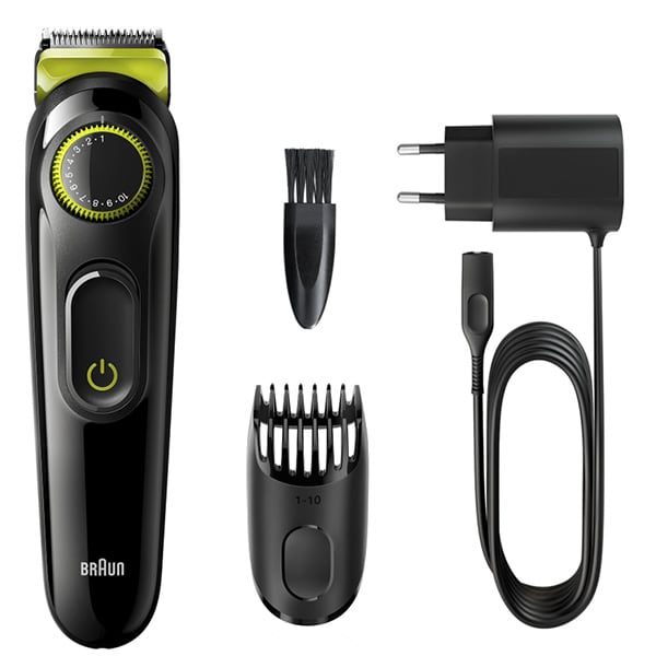 Aparat de tuns barba BRAUN BT3221, autonomie 50 min, 1 element de taiere, negru
