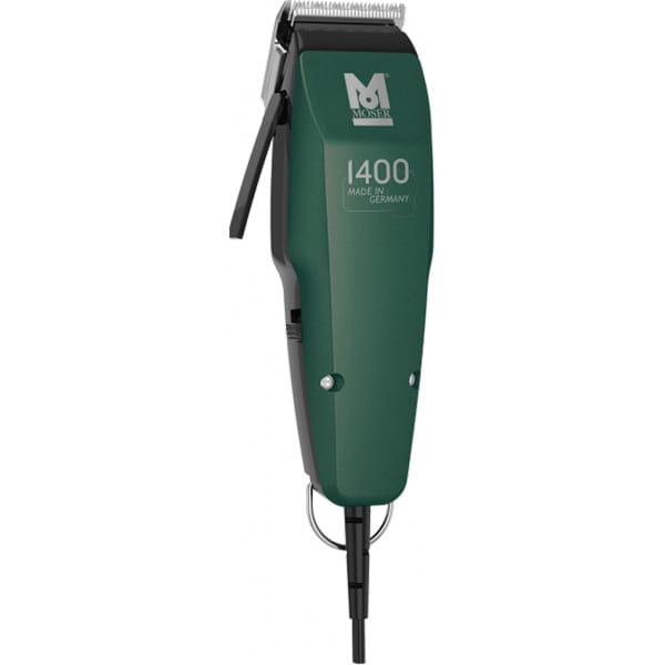 Aparat de tuns MOSER 1400 Green Edition, 7 trepte, 0.7 - 18 mm, verde