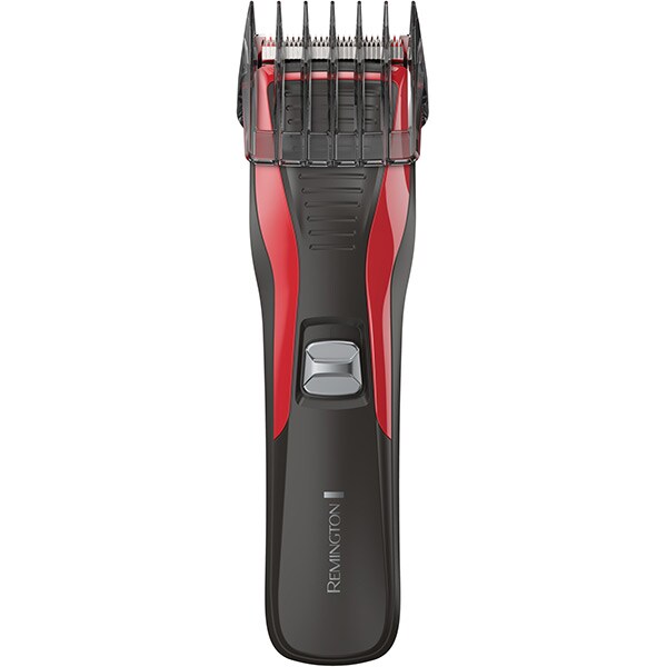 Aparat de tuns REMINGTON My Groom HC5100, retea, negru-rosu