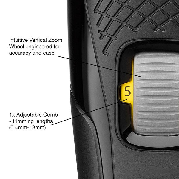 Aparat de tuns barba REMINGTON Style Series B3 MB3000, baterie, negru