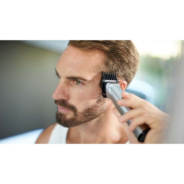 Aparat multifunctional 14 in 1 PHILIPS Series 7000 MG7720/15, 120 min autonomie, argintiu