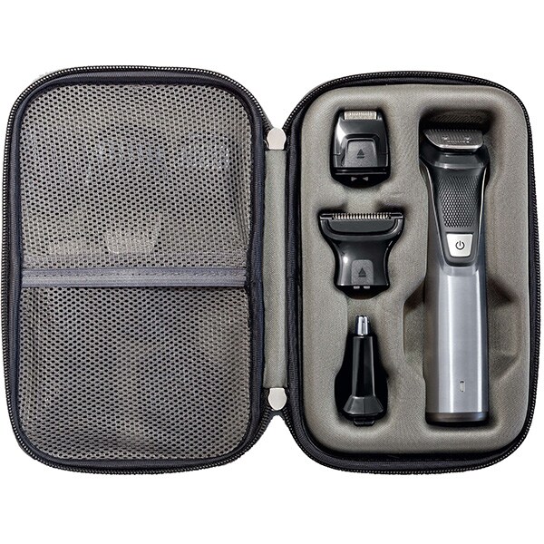 Aparat de tuns multifunctional 18 in 1 PHILIPS Series 7000 MG7770/15, acumulator, 300 min autonomie, argintiu