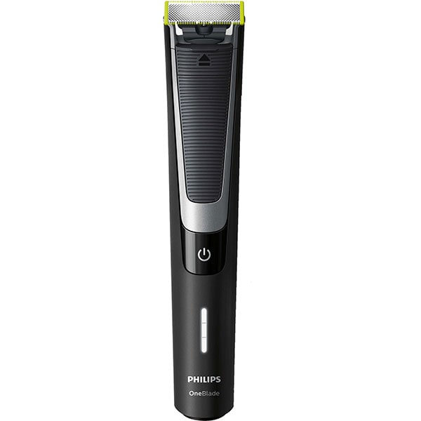 Aparat hibrid de barbierit si tuns barba PHILIPS OneBlade Pro QP6510/20, acumulator, autonomie 60 min, Pieptene cu 12 lungimi, negru