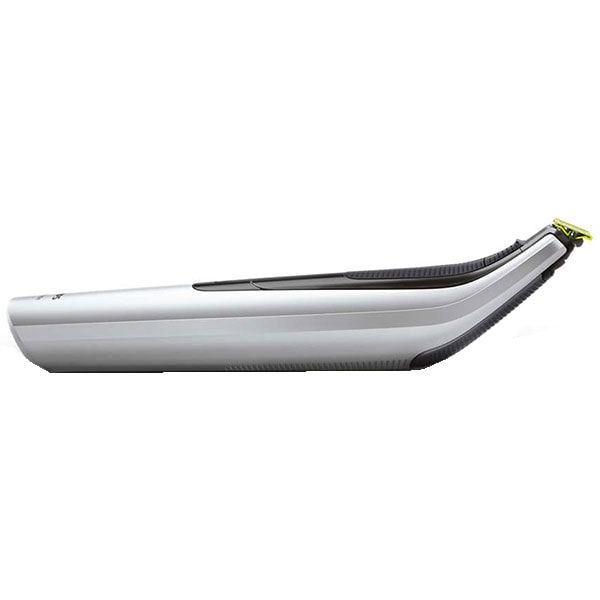 Aparat hibrid de barbierit si tuns barba Philips OneBlade Pro QP6520/20, acumulator, autonomie 90 min, Pieptene cu 14 lungimi, Afisaj digital, argintiu