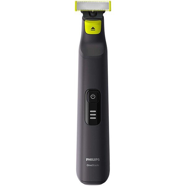 Aparat de tuns PHILIPS OneBlade Pro QP6530/15, acumulator, 90 min autonomie, negru + Minge