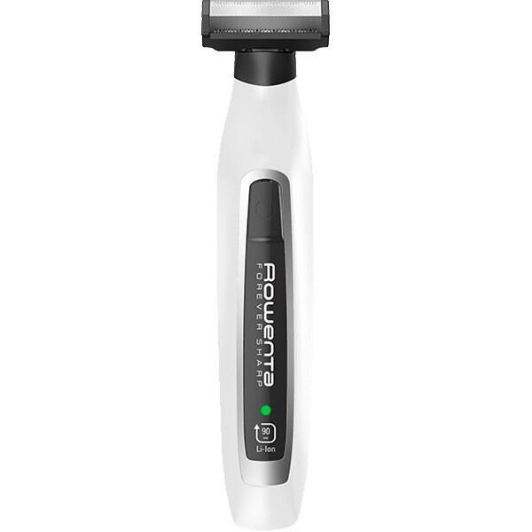 Aparat hibrid ROWENTA Forever Sharp TN6010F4, baterie, 90 min autonomie, alb