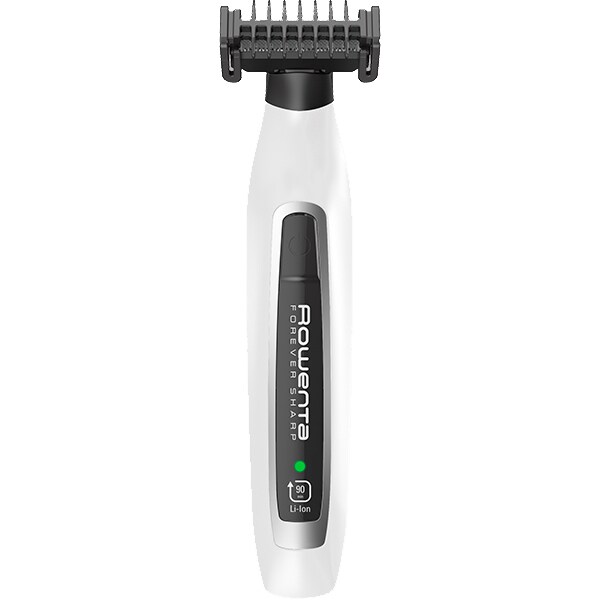 Aparat hibrid ROWENTA Forever Sharp TN6010F4, baterie, 90 min autonomie, alb