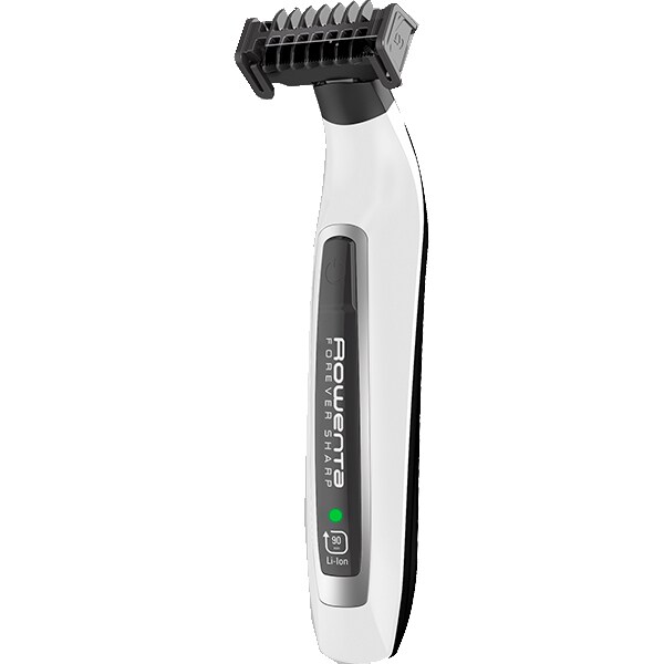 Aparat hibrid ROWENTA Forever Sharp TN6010F4, baterie, 90 min autonomie, alb
