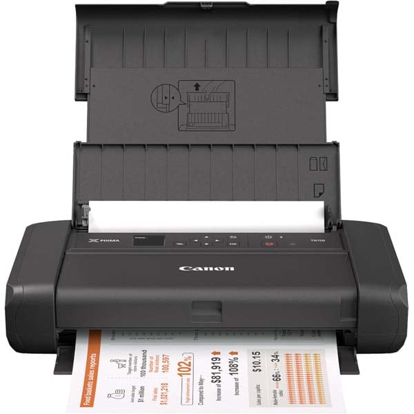 Habubu Unsatisfactory eye Imprimanta inkjet color portabila CANON TR150, A4, USB, Wi-Fi, Acumulator