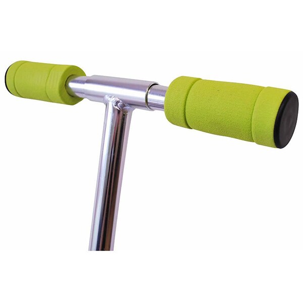 Trotineta DHS 529SCOALU1452, 3-11 ani, 2 roti, greutate suportata 90kg, negru-verde